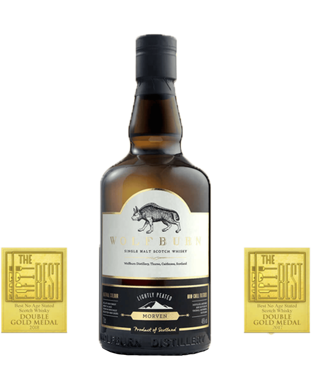 Buy Wolfburn Morven Lightly Peated Single Malt Scotch 700ml Online