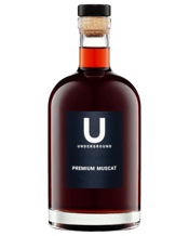  Underground Barossa Nv<br>Muscat 700ml  700ML The Burge family has proudly been making fortified wines for 6 generations.<br />This premium aged Muscat is rich with flavours of dried fruits, spices and caramel toffee, balanced with a soft oak finish.