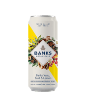Banks Botanicals Banks Yuzu,<br>Lemon & Basil... 250ML A fresh & vibrant citrus non-alcoholic cocktail.<br>Perfect for long summer afternoons, just pour over ice, garnish with lime and enjoy.<br>Features our signature non-alcoholic spirit - Banks Herbarium together with the bright notes of Yuzu & Lemon blended with the subtle sweetness of basil.