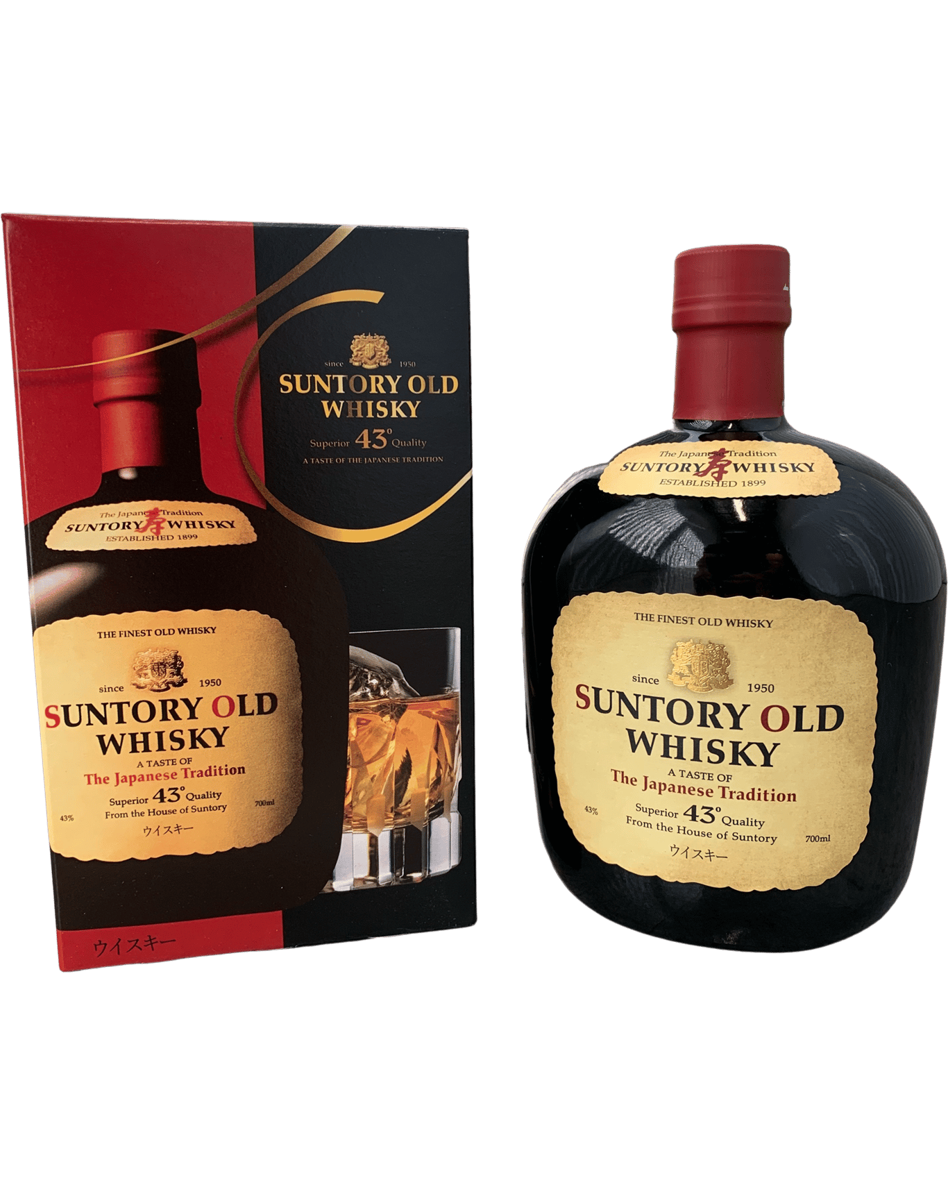 Buy Suntory Old The Japanese Tradition Blended Whisky 700ml Online (Low