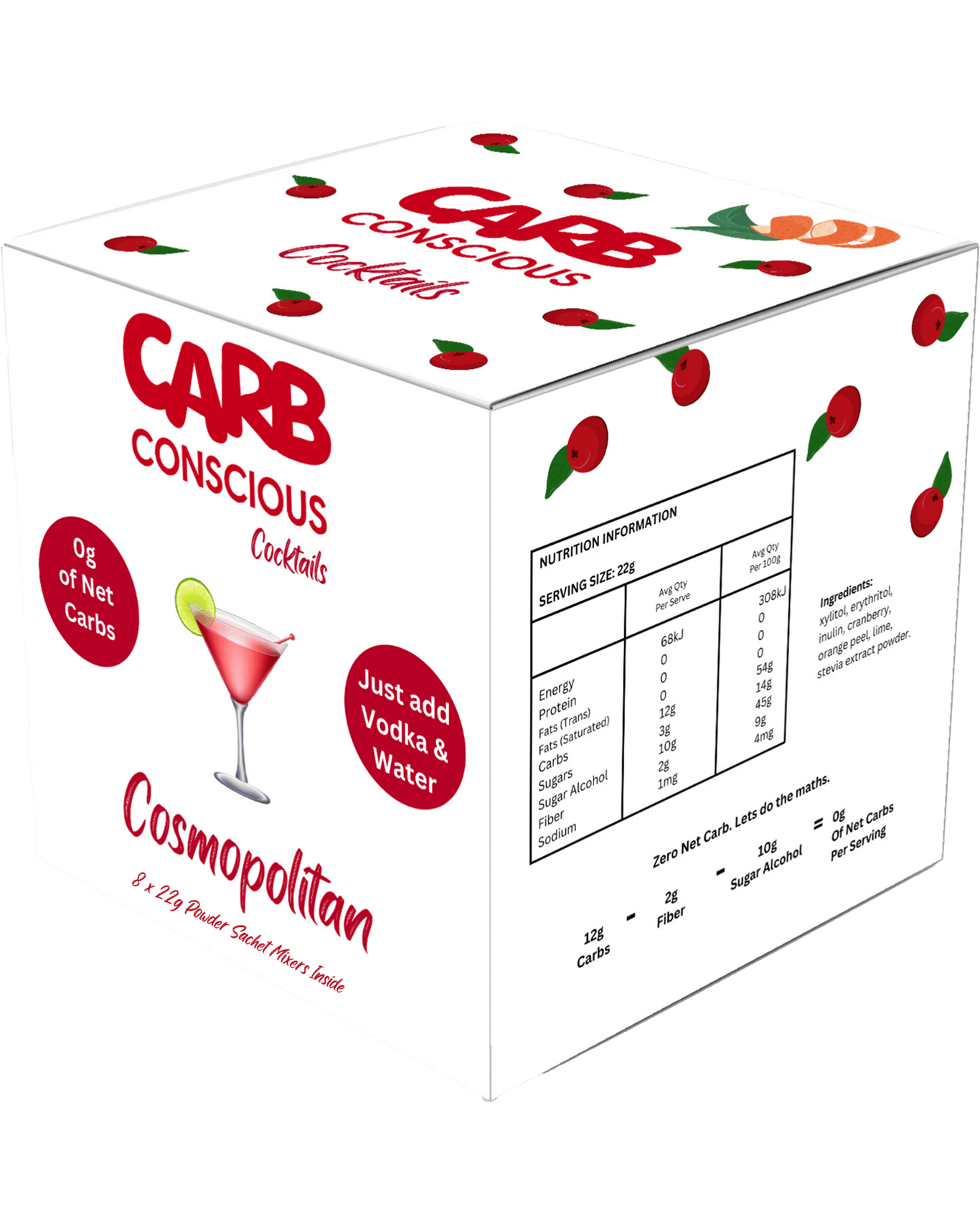Buy Carb Conscious Low Carb Cosmopolitan Mixer Online (Lowest Price