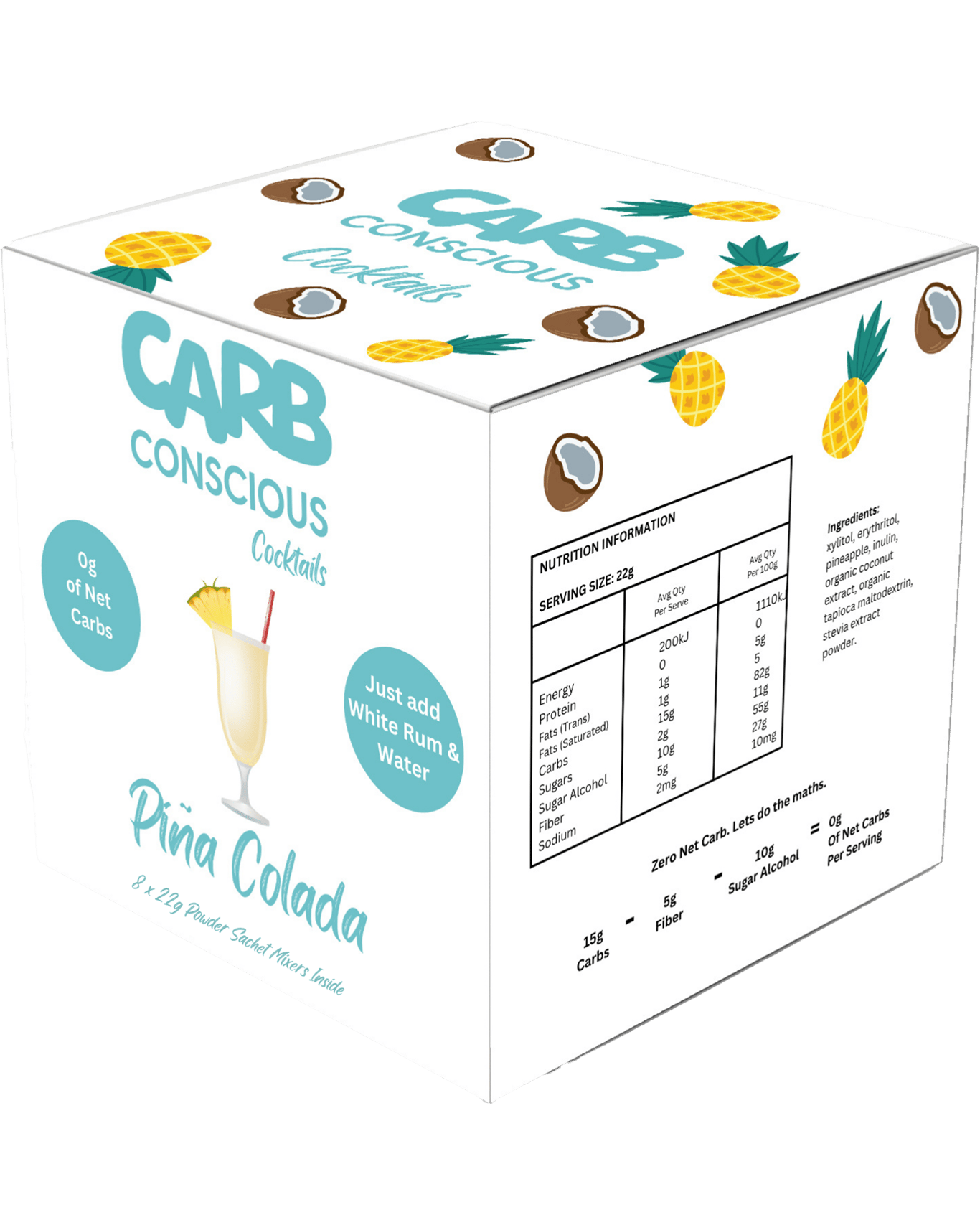 Buy Carb Conscious Low Carb Piña Colada Mixer Online (Lowest Price