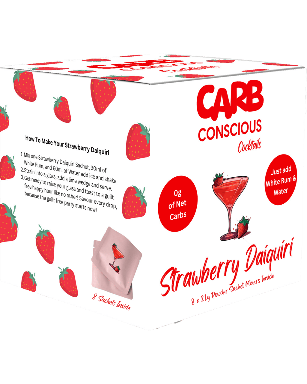 Buy Carb Conscious Low Carb Strawberry Daiquiri Mixer Online (Lowest