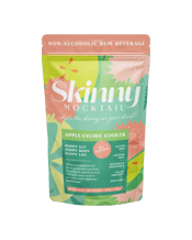  Skinny Mocktail Apple-lychee<br>Cooler /... 200G Indulge in a refreshing taste of our non-alcoholic Apple-Lychee Cooler, with the aromatic essence of rum, carefully crafted with a unique blend of natural ingredients. Our formula is designed to complement a balanced diet and active lifestyle, and can be enjoyed as part of your wellness journey. It also includes a mix of probiotics and fibre, which may support gut health and digestion. Experience the perfect balance of flavour and function, and take a step towards a healthier lifestyle. Try it t
