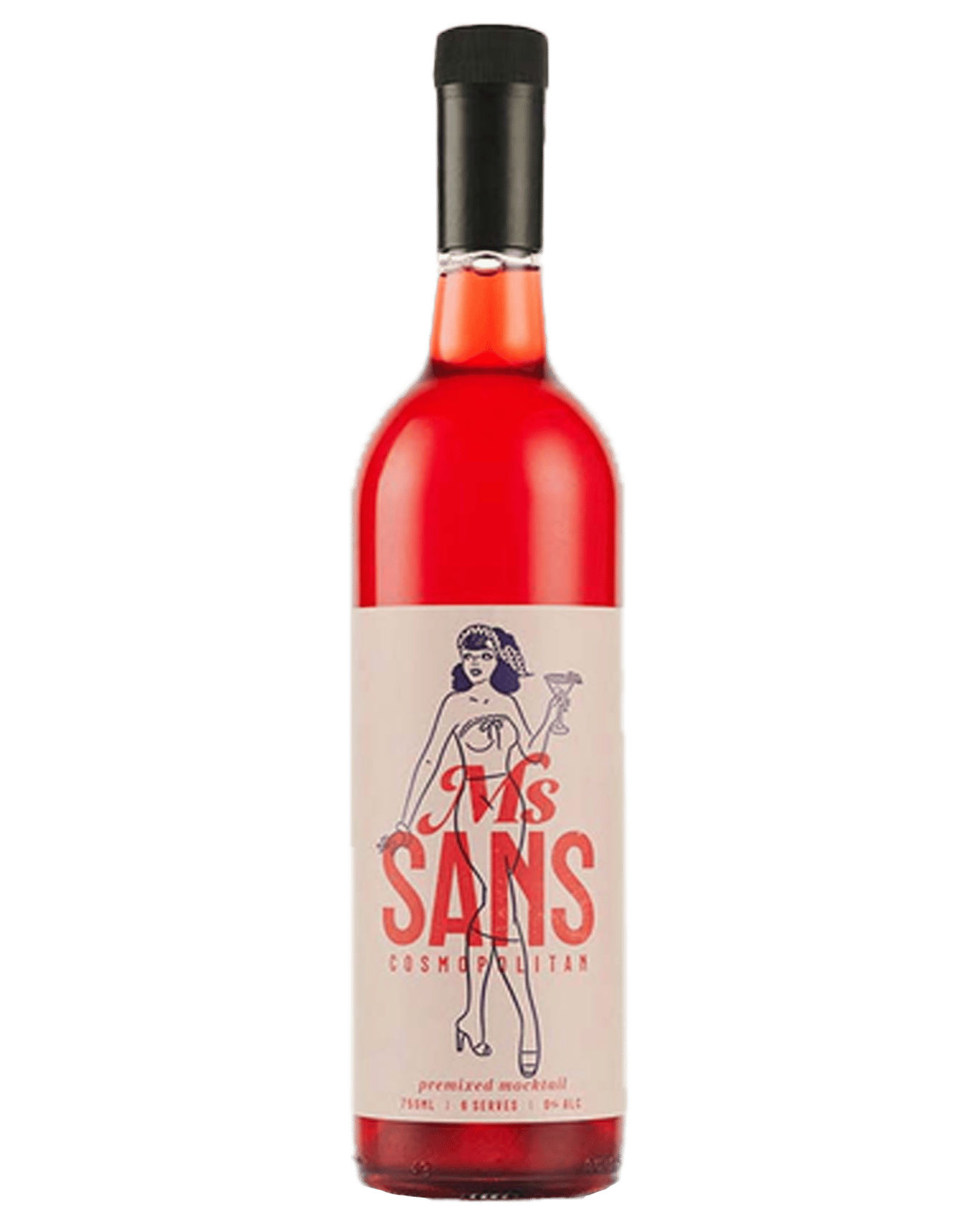 Buy Ms Sans Nonalcoholic Cosmopolitan Premixed 750ml Online (Lowest
