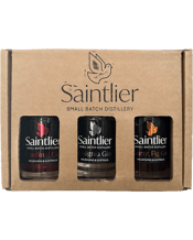  Saintlier Summer Gin Gift<br>Pack 200ml  200ML 1 x Cardinal Gin (Mixed Berry) 200ml<br>1 x Insignia Gin (London Dry) 200ml<br>1 x Burnt Fig 200ml.