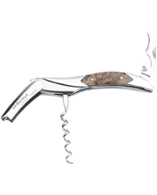  Laguiole By Louis Thiers<br>Corkscrew Waiter's...  Introducing a Waiter’s Friend like no other. Not only does the craftsmanship of this wine opener make it an exceptionally beautiful piece, the innovative design of the corkscrew makes it a pleasure to work with. If you enjoy fine wines, you should use only the finest of handmade wine openers.<br>Comes with a natural wood storage box.<br>Please be advised: Each of our wine openers is handcrafted and unique. Differences are to be expected from opener to opener. Our handles are made with natural ma