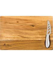  Laguiole By Louis Thiers<br>Acacia Cheese Board...  With bold and richly varied colours, this Laguiole by Louis Thiers acacia wood cheese board is an eye-catching and practical accessory for serving cheeses and accompaniments. The hardness of acacia wood is gentle on knives and offers a perfect surface for serving cheese. Each board is hand-finished to highlight the wood's unique tones and patterns. Natural variations in acacia wood colour and grain make each piece unique.<br>Features<br>Genuine solid acacia wood.<br>Hardness of acacia wood helps