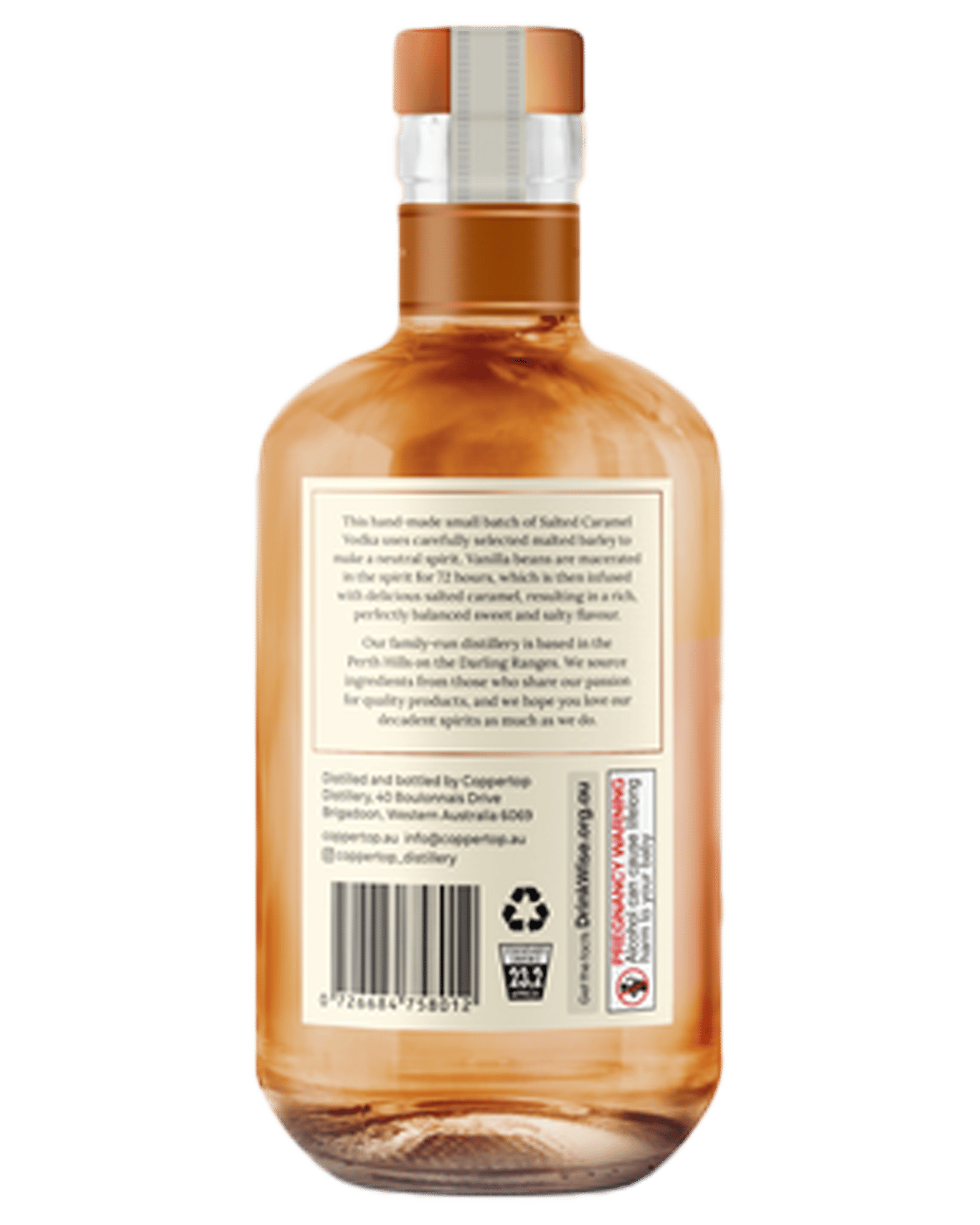 Coppertop Distillery Salted Caramel Vodka 700ml (Unbeatable Prices) Buy Online Best Deals with