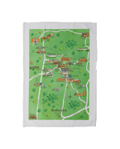  Australian Map Gifts<br>Rutherglen Wine Region...  If you’re visiting friends who live in Rutherglen and you need a couple of fun thank you gifts for your weekend away, snap up a pair of water colour-illustrated Rutherglen wine region map tea towels.<br>Featuring 15 of the Rutherglen region’s most iconic wineries ranked 4 stars or more on the James Halliday Wine Companion, 15 accommodation properties and 15 local attractions, the tea towels make a delightful and attractive keepsake.<br>Packable, postable and lightweight, these make a great gift.