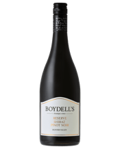  Boydell's Hunter Valley<br>Shiraz Pinot  750ML A blend created in the Hunter, this classic mid-weight wine is savoury with lively red and dark fruit, and soft tannins. It's guaranteed to impress.