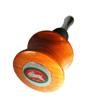  Well Stopped Stopper<br>Rabbitohs Spirit/wine...  "When speaking of the champions, one stands above the rest<br>Of glories old and records proud, when often put to test<br>Of fine traditions, history, that others cannot best<br>They wear the red and green..."<br>The Rabbitoh's...this wine spirit bottle stopper is made in Australia. The timber used is native timbers locally sourced. The stainless steel is grade 316 food rated, the rubber seals are also food rated and will not break down over time!<br>You can choose either cone shaped (WSS-01) or