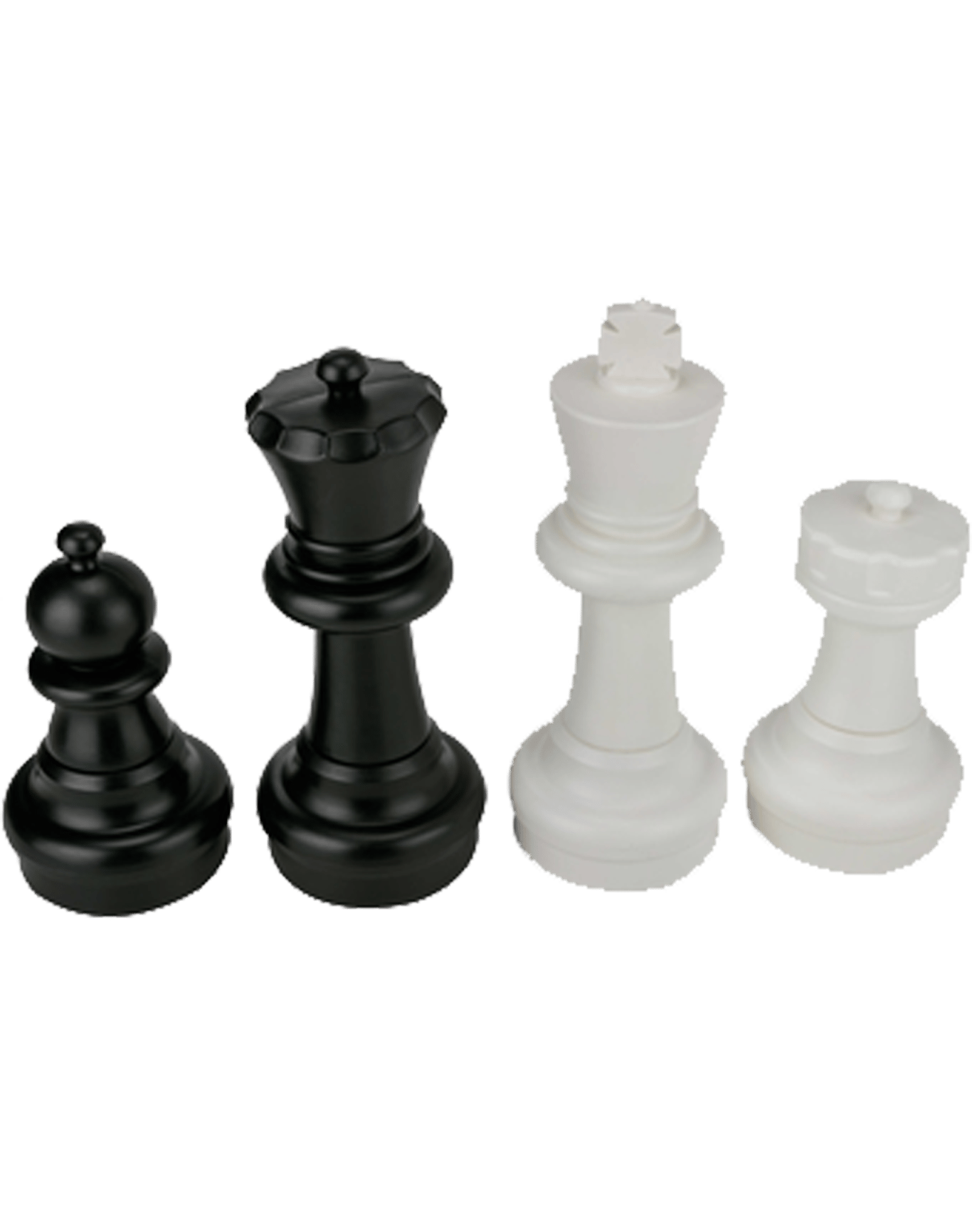 Buy Jenjo Games Giant Size Plastic Outdoor Chess Game Set W/mat 3x3m