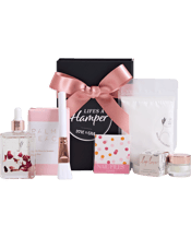  Lifes A Hamper Mini Luxe<br>Pamper Hamper   Send Some Hugs &amp; Kisses And Make Today One To Be Remembered By Surprising Them With Our Mini Luxe Pamper Hamper.<br />Give your recipient a moment to relax with our Mini Luxe Pamper. A luxury gift hamper condensed into a cute little package with everything needed for them to sit back, relax and enjoy a quiet moment. Inside, you'll find an Evella Co White Australian Clay Mask and applicator, a Palm Beach body bar, and a delightful pack of nail files. In addition, we've included Evella Co exqu