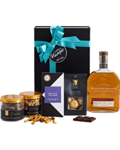 Lifes A Hamper Woodford<br>Reserve Bourbon... 700ML IF YOU'RE LOOKING TO CAPTIVATE SOMEONES ATTENTION, THEN OUR WOODFORD RESERVE BOURBON GIFT HAMPER IS FOR YOU!<br />Anyone that enjoys a good quality bourbon whisky will appreciate our Woodford Reserve Bourbon Gift Hamper. Perfectly balanced taste of Kentucky Straight Bourbon which has been comprised of more than 200 detectable flavour notes from bold grain & wood, to sweet aromatics, spiced fruit & floral notes. This Woodford Reserve has been paired with impressive products with equal calibre lik
