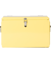  Napoleon Original Cooler -<br>Lemon Yellow - 20l   Napoleon Goods has revisited the classic esky with a lightweight design to accompany your beach, picnic and camping adventures. The Original Chilly Bin in zesty Lemon Yellow is perfect for the sunshine lovers.The timeless design ensures perfectly contents for up to 48 hours with ice, while stainless steel hardware makes for a functional, durable cooler that will be enjoyed for generations to come.<br>Fits 18 standard bottles or 30 plus cans. The ideal size for a night by the campfire, a fishing