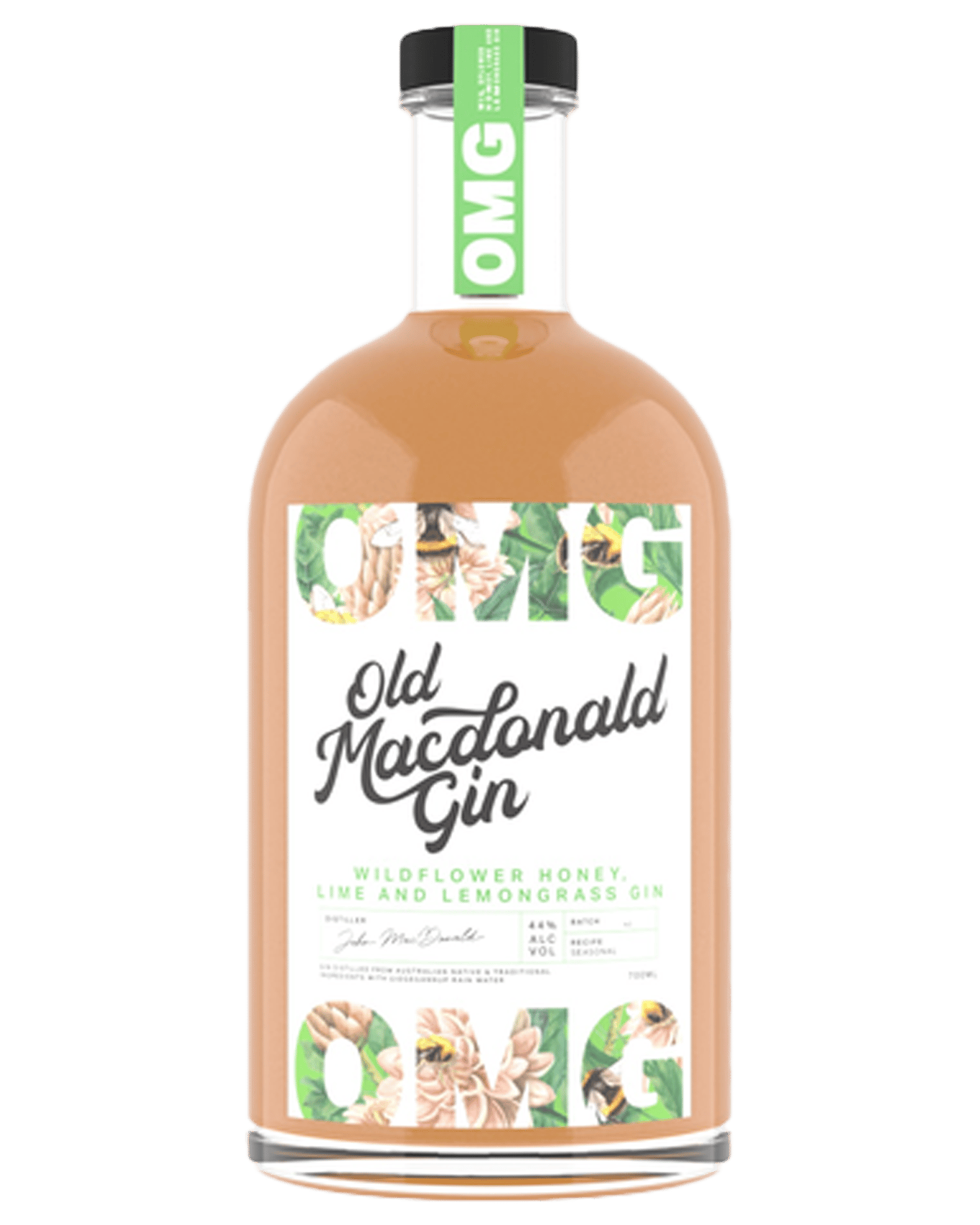 Buy Omg Distillery Wildflower Honey, Lime And Lemongrass Gin 700ml