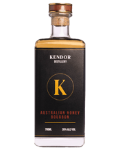  Kendor Distillery Australian<br>Honey Bourbon... 700ML The multi-award winning Kendor Distillery’s Australian Honey&nbsp;is a captivating marriage of rich Kuntucky straight bourbon blended with natural local honey.<br><br />With the golden sweetness of locally-sourced honey from Mudgeeraba on the Gold Coast, Australia. Crafted with finesse, this luscious liqueur captures the pure essence of natural honey, elegantly blending it with the velvety smoothness of a premium Kentucky bourbon to create an unparalleled taste experience.