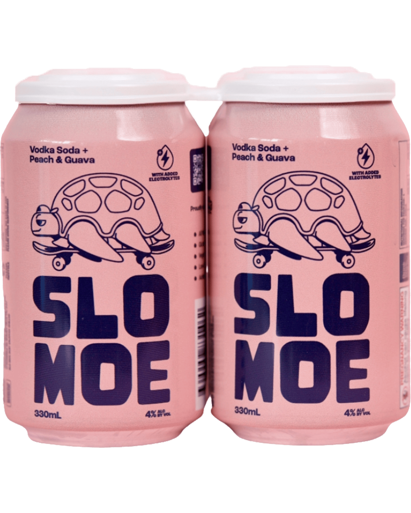 Buy Slo-moe Vodka Soda + Peach & Guava 330ml Online @Lowest Price