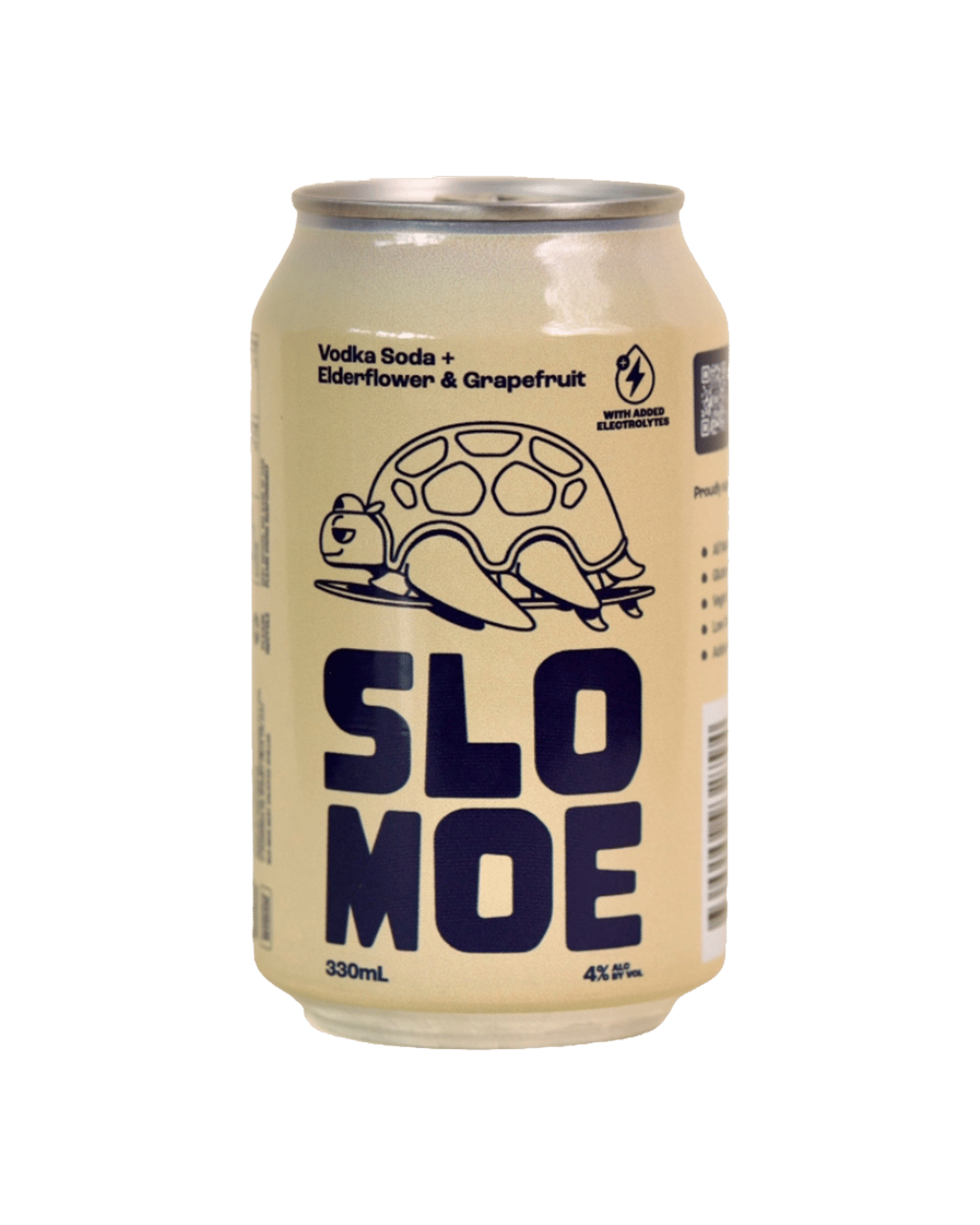 Buy Slo-moe Vodka Soda + Elderflower & Grapefruit 330ml Online (Low