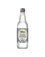  Saxbys Soda Water 330ml  330ML George Saxby's fun Cheery Cheer! Made to an original family recipe since 1864, Proudly Australian owned and Australian made, Serve ice cold for maximum enjoyment.