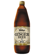 Saxbys Gl Ginger Beer 750ml  750ML George Saxby crafted his famous Stone Ginger Beer in 1864 using real ginger. Today, Saxbys Ginger Beer is made to the same family recipe. Enjoy it the way George wanted you to. The Original and the Best Australian Ginger Beer, Made to an original family recipe since 1864, Natural flavours derived from the finest ginger roots, Super refreshing in flavour and low in calories, Resealable, easy to open screw cap.