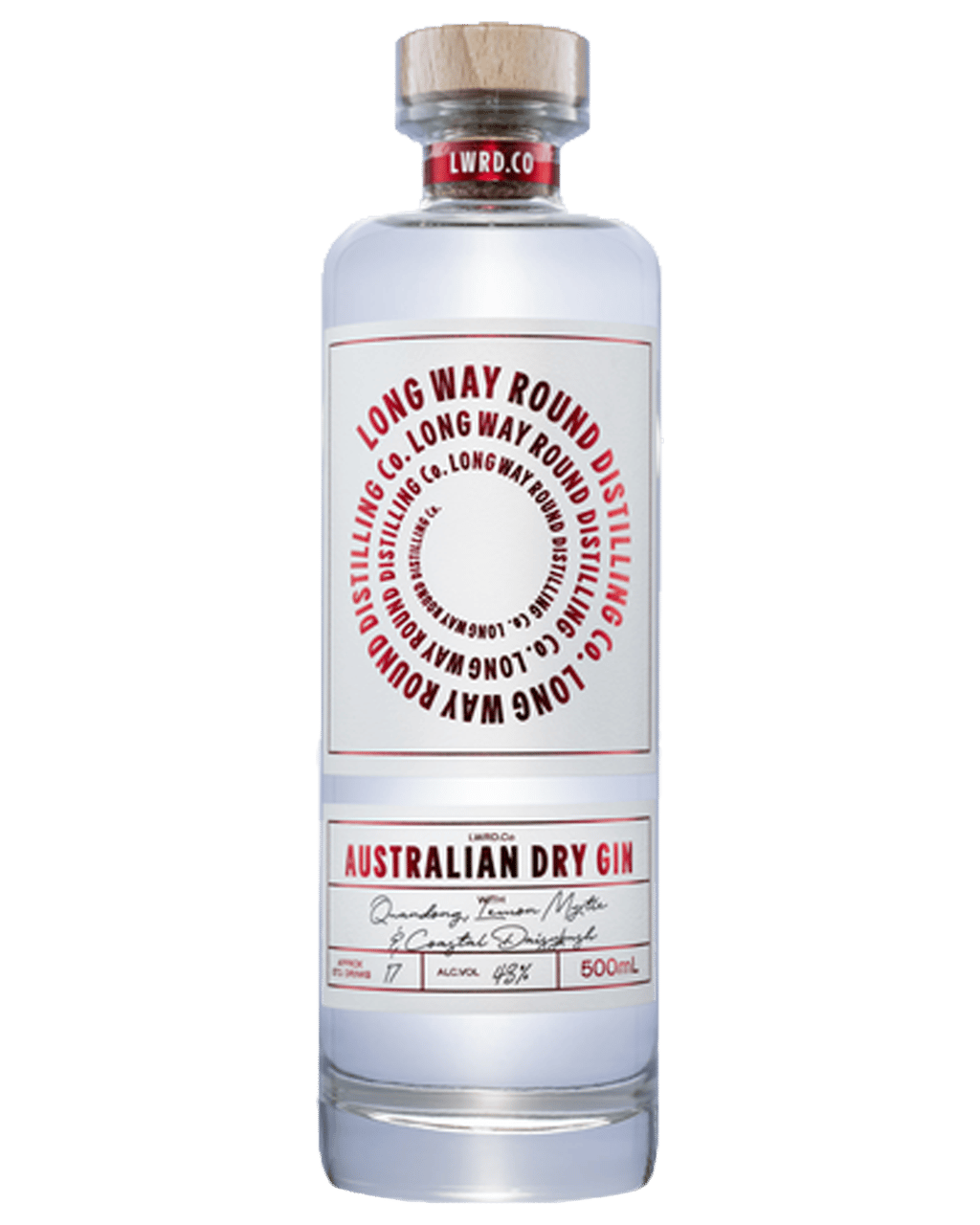 Buy Long Way Round Distilling Co Australian Dry Gin 500ml Online (Low ...