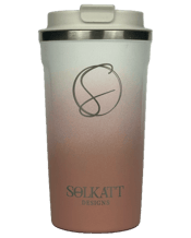  Solkatt Designs Coral Pink<br>Insulated Travel... 500ML Transform your daily routine with the Coral Pink Insulated Stainless Steel Travel Cup.<br>This travel cup has a generous capacity of 500mls. The Screw-on lid helps prevent leaks and spills. Stays put with a non-slip bottom. Constructed from double-walled stainless steel, it maintains heat for up to 6-8 hours. Powder-coated for a sleek look and easy grip. Fits in most car cupholders.