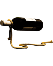  Solkatt Designs Rope Wine<br>Bottle Holder - Tan   Add a touch of elegance and intrigue to your home with this stunning Tan Rope Wine Bottle Holder. This bottle holder creates the illusion of a floating wine bottle while staying sturdy and secure. Perfect for showcasing your favourite bottle of wine, it can even securely hold larger 1-litre bottles. Whether as a centrepiece or a gift, this unique holder combines style and function, making it an unforgettable addition to any collection.