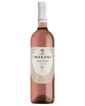  Marani Rose 2020  750ML A Georgian Rose wine made with spaeravi grape, from the birthplace of wine Georgia.<br>Pomegranate and barberry are combined with peach and raspberry.<br>The taste is crisp and elegant, with the bunch of flavours repeating the nose. The mid palate is silky and round ending with lively rose petal and well balanced aftertaste.