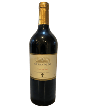  Marani Satrapezo Saperavi<br>2019  750ML Georgian wine from single vineyard in Kondoli valley has been green harvested during the first days of August in order to artificially reduce the grape yield down to 4-5 tons per hectare and thus increase the overall quality and concentration of remaining fruit. At the end of September grapes were hand harvested in small boxes, hand sorted in our winery, gently de-stemmed and lightly crushed into historical Georgian clay wine vessels called Qvevri, buried in the winery’s earthen floor. The ferme