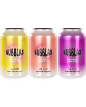  Bubblas Low Sugar Mixed 10pk<br>Alcoholic Bubble... 330ML Introducing low sugar Bubblas – Australia’s first canned alcoholic bubble tea with jelly pearls! Bursting with tropical flavour our 10 pack features all three of our refreshing mango, peach and grape beverages - each with their own delightfully chewy flavoured jelly pearls for a fun and fruity twist. Sip, chew, and swirl for a pearl!
