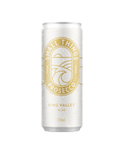  Small Things Wine King<br>Valley Fizzy... 250ML Our King Valley prosecco pours with an exuberant mousse and has a very fine stream of tiny bubbles flowing through it. Emanating from the glass are fragrant lilly and elderflower notes followed by pear, apple and lemon sherbet aromatics. The palate unfolds with delicious red and green apple, pear and melon fruits tinged with subtle nuances of citrus. A balanced and crisp finish with depth of flavour and amazing length.