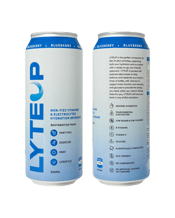  Lyteup Hydration Blueberry<br>Non-fizz Vitamins... 500ML Lyteup isn’t just for hydration – it’s for restoration.<br>Designed as your go-to drink for recovery and wellness, Lyteup delivers a clean blend of electrolytes and essential vitamins in a smooth, non-carbonated 500mL can. Whether you’re winding down after a night out, bouncing back from a big session, or simply staying two steps ahead, Lyteup supports your body’s natural rehydration process with purpose and flavour.<br>Don't Just Hydrate... Lyteup