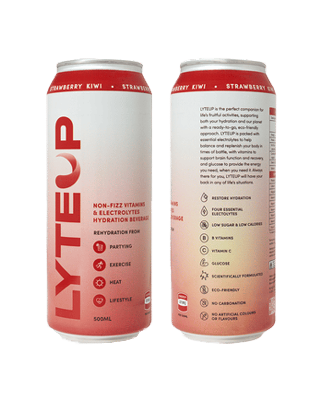 Buy Lyteup Hydration Non Fizz Vitamins & Electrolytes 500ml Online ...