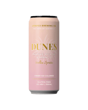  Dunes Native Peach & Mango<br>Vodka Spritz 330ml... 330ML Under 100 calories, clean and crisp with subtle tropical sweetness. Native peach adds a uniquely Australian note to this perfectly balanced spritz — modern, feminine, and effortlessly social.