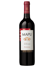  Mapu Classic Carmenere 2023  750ML Carmenere gives rich and slightly tannic wines with red fruit and liquorice flavours Powerful and elegant, Carmenere wines soon reach their peak.<br>The wine is matured in vats for a relatively short period of around six months in order to preserve all its freshness and fruit.<br>Tasting notes:<br>Intense violet red with a purple rim<br>Very intense nose laden with a mix of black fruit notes such as blueberries, cherries and blackberries mingled with spicy overtones of green pepper, fresh thyme