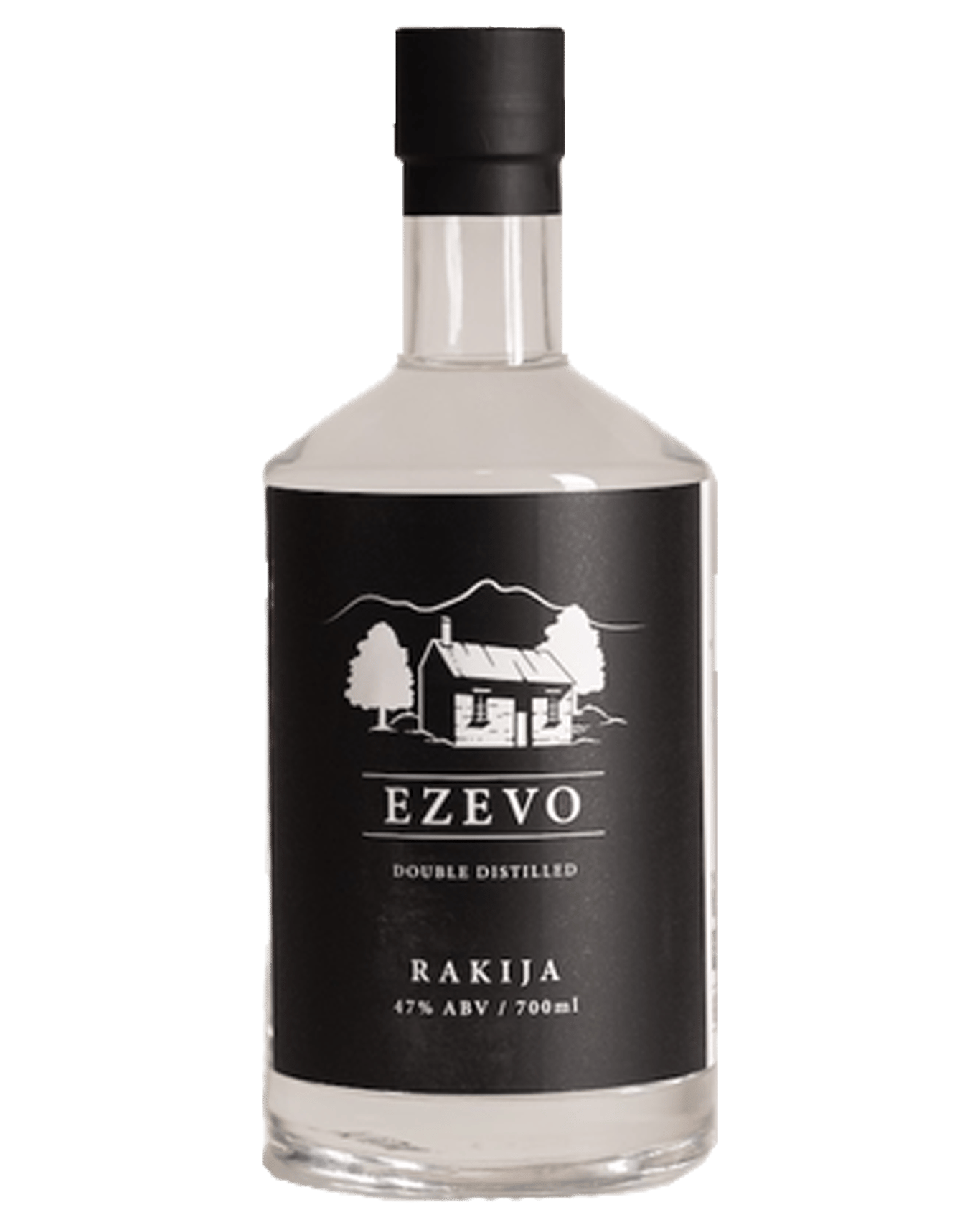 A bottle of the Ezevo Classic Rakija
