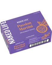 Naked Life Non Alc Cocktail<br>Passion Martini... 250ML Our Passion Martini is a lightly sparkling cocktail of tangy passionfruit with sweet, creamy vanilla notes balanced with refreshing lime. Serve in a chilled martini glass and garnish with half a fresh passionfruit.<br>Non-Alcoholic<br>Sugar Free<br>All Natural<br>Low in calories (5)<br>Australian Made and Owned<br>Made in Australia from at least 95% Australian ingredients.