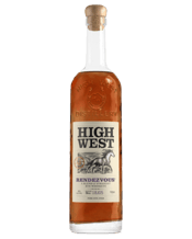 High West Whiskey Rendezvous<br>Rye 700ml 700ML High West is Utah's first distillery since 1870 and the worlds only ski-in gastro distillery. Hand-numbered labels adorn hand-blown glass bottles with wooden-topped cork stoppers. The whiskeys are all 46% and not chill-filtered.<br>High West Rendezvous Rye is a marriage of two straight rye whiskies: an exotic 6-year-old with a 95% rye and 5% barley malt mash bill, and a very rare 16-year-old with an 80% rye, 10% corn, 10% barley mash bill.