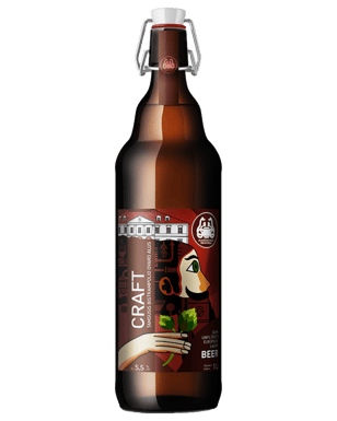 Craft Dark Lager Dvaro Beer 1L