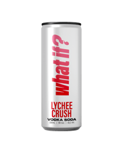  What If? Lychee Crush 330ml  330ML What If? Lychee Crush. Juicy. Refreshing. Effortlessly smooth.<br>Made with vodka, sparkling soda, and the juicy sweetness of lychee. It’s bright, clean, and made to be enjoyed anytime.<br>At just 90 calories and 4% ABV per 330 ml can, What If? Lychee Crush delivers a perfectly balanced hit of flavour and refreshment, easy to drink, hard to forget.<br>Pure taste. Low sugar.<br> Made in Australia.