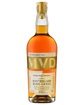  Mclaren Vale Distillery<br>Australian Wine... 700ML Our Australian Wine Cask Single Malt Whisky has been matured in French Oak red wine barrels and finished in a Muscat cask, displaying hints of citrus and grilled pineapple on the nose, with roasted nuts, gentle spice, subtle oak, and toffee coming through on the palate.<br>A beautiful example of whisky made in McLaren Vale’s Mediterranean climate, to be enjoyed neat or used as the star ingredient in your favourite whisky cocktail.