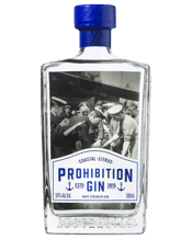  Prohibition Liquor Co.<br>Coastal Citrus Gin... 500ML COASTAL CITRUS – 58%- 500ml -Navy Strength Gin. This gin complements the rough seas, celebrating our juniper-based spirit’s naval heritage. A nose of salty ocean breeze gives way to notes of native lime interplayed by seagrass. A combination of juniper distilled through maceration and vapour infusion creates a melody of depth and mouthfeel. Sweetness and elevated texture are provided by macadamia and vanilla. The lifted finish is stormed by ginger, grapefruit peel and salt as the drink takes sai