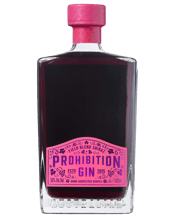  Prohibition Liquor Co. Field<br>Blend Shiraz Gin... 500ML Prohibition Field Blend Shiraz – 38% - 500mL Inspired by classical-style winemaking techniques, where grapes of different varietals are co-fermented. McLaren Vale’s Mediterranean-style climate provides vignerons the perfect conditions for low-acid, full-bodied fruit. Textured and lifted, with notes of violets, elderflower, raspberries and a distinct piney juniper backbone, the ideal integration of gin botanicals and grape maceration. Perfect in a fruit-forward Mediterranean-style gin and tonic,