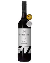  Whites Road 517 Barossa<br>Valley Shiraz 2017... 750ML A mix of techniques and fermenter configurations was used for this wine, including cold maceration, open fermenters, roto-fermenters, racking and returns. Old French and American oak barrels are used to add tannic structure and balance to the blend. The 2017 Shiraz is dense and inky in colour displaying aromas of lifted blackberry fruits, black olives and hint of black pepper. The palate is full bodied with a core of bright red berried fruit sweetness with subtle cedar and nutmeg, balanced by a