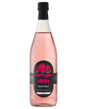  Syrups By Sticky Lilly Pilly<br>Syrup 750ml  750ML New Lilly Pilly Syrup by Sticky.<br> Lilly Pilly Syrup, from the native Australian berry has notes of raspberry & pomegranate & floral undertones.<br> This Syrup is perfect in a Gin Fizz, a Spritz or just a dash in your sparkling water. Transform your cocktails, mocktails & summer refreshments into something truly memorable.<br> Syrups by Sticky is family owned & proudly made in Australia with all Australian ingredients.<br> To complete your bar, this syrup is also available in a mixed case cont
