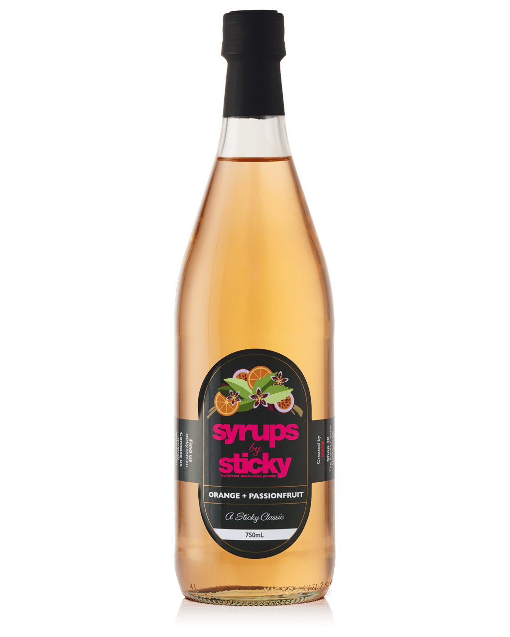 Sticky Note Syrup Buy Syrups By Sticky Orange & Passionfruit Syrup 750ml Online @Lowest Price