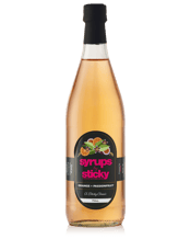 Syrups By Sticky Orange &<br>Passionfruit Syrup... 750ML New Orange Passionfruit Syrup by StickyOrange Passionfruit Syrup is a delightfully tangy and mouthwatering combination that will enhance almost any cocktail, a classic from the talented confectioners at StickyTry it in a white wine Sangria for a delicious summer drink Do you love it? Buy a case and save Syrups by Sticky is family owned and proudly made in Australia with all Australian ingredients.