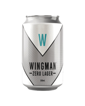  Wingman Zero Lager 330ml  330ML A cold, 0% full-flavoured beer that tastes just like a WINGMAN! Designated driver?<br> New WINGMAN Zero is about making good decisions.<br> At WINGMAN, we say enjoy the 0% full-flavoured beer, as there’s always tomorrow!
